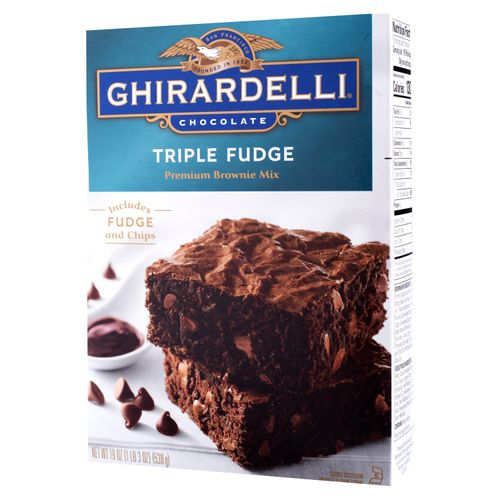 Mezcla Guirardelli Triple Fudge Brow 538 g