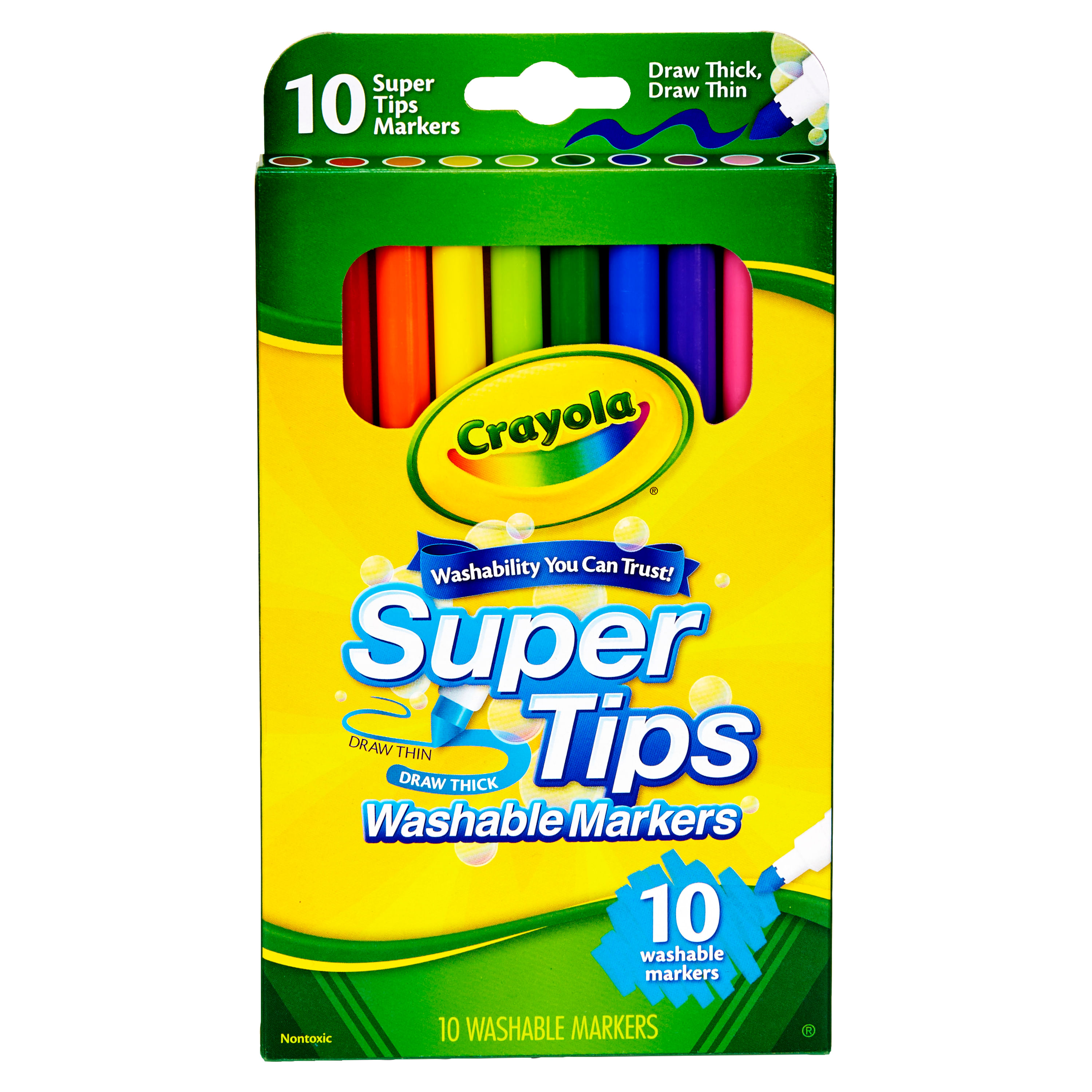 Llegaron! CRAYOLA SUPERTIPS ! 100 lápices hermosos colores 🥰❤️ su punta  cónica permite hacer trazos en diferentes grosores ideales para…