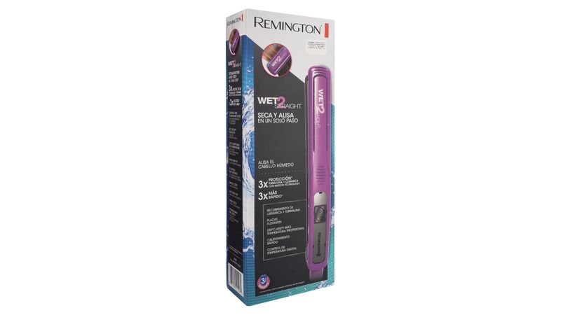 Plancha De Pelo Remington Wet 2 Straight Seca Y Alisa