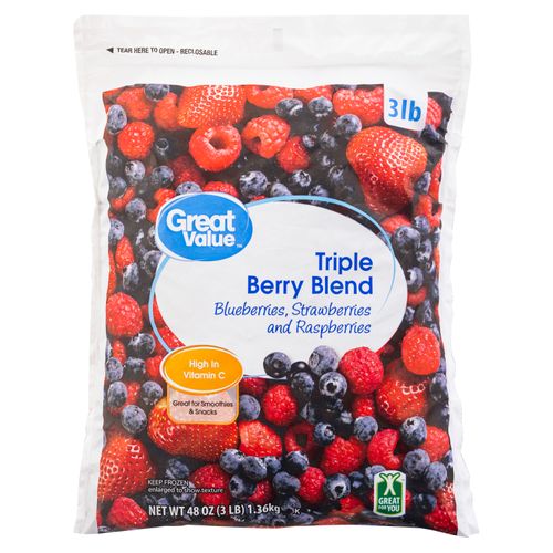 Berries Great Value Congeladas Mixtas - 1360gr