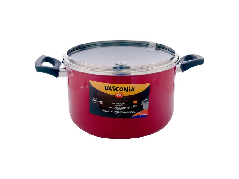 Olla-Aluminio-Vasconia-24-cm-Rojo-1-unidad-2-13093