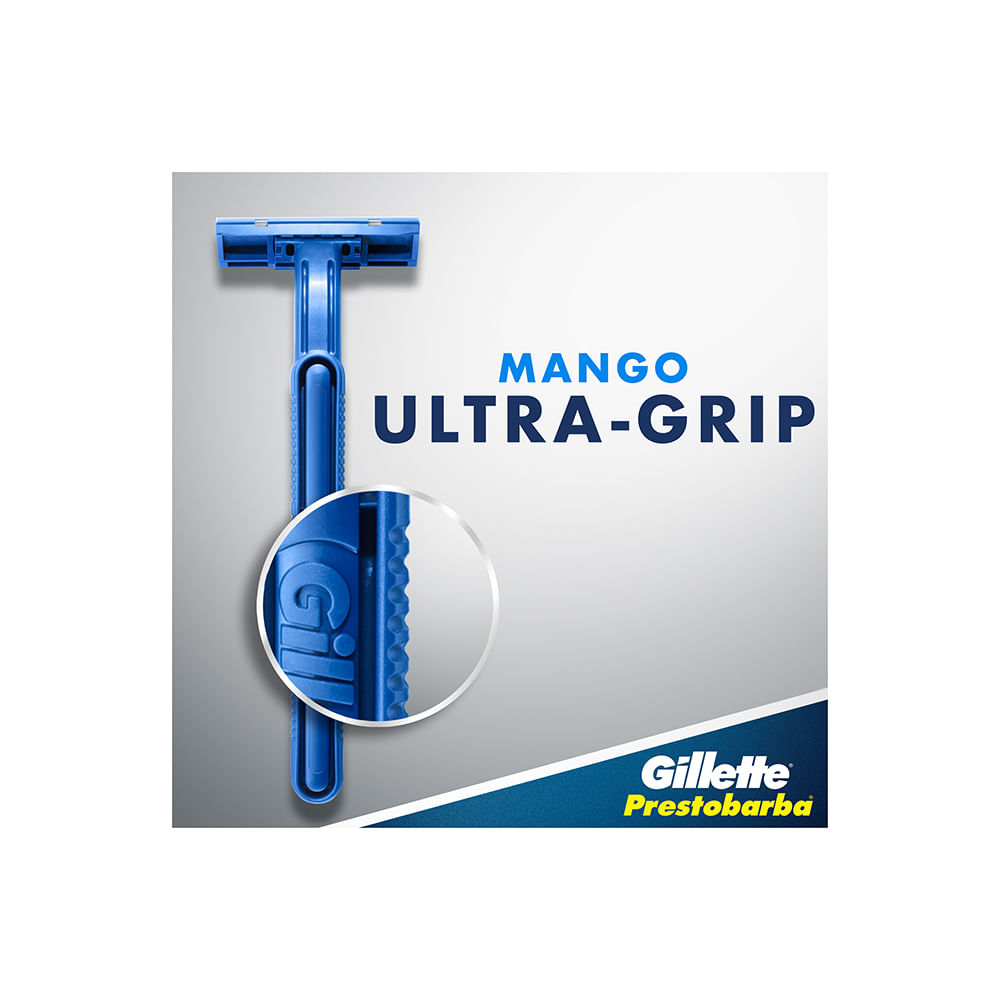Maquina Afeitar Gillette Ultragrip 2 Filos x Unidad - Fraccionadora Molero