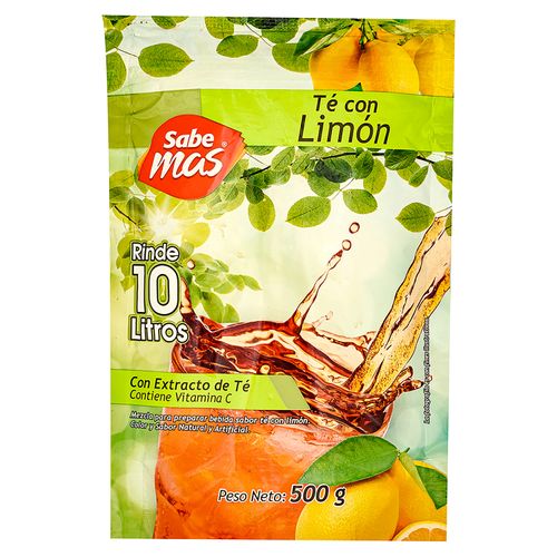 Bebida En Polvo Sabemas Limon -500 gr