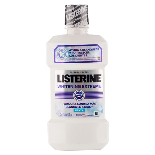 Enjuague Buc Listerine Whiten Extr 473Ml