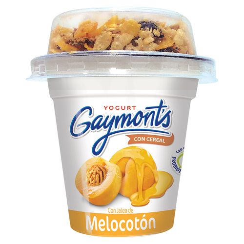 Yogurt Gaymonts Mix Melocotón - 125 g