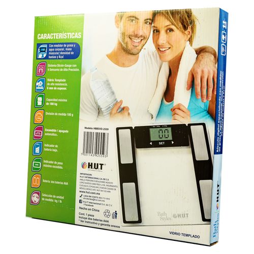 Báscula Digital Especializada, Bath Styles, Modelo Hbbsvd-2559