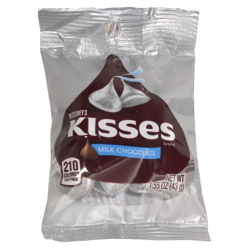 Chocolate Hersheys Kisses Bolsa - 43Gr