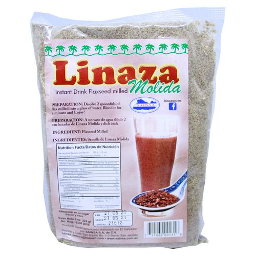 Linaza Sainsa Molida En Polvo - 22Gr