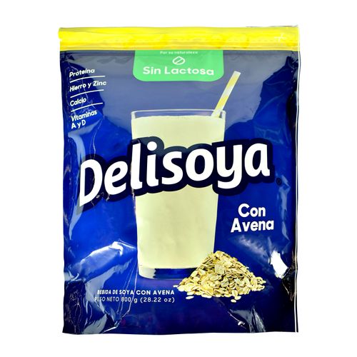 Bebida Delisoya De Soya Avena - 800Gr
