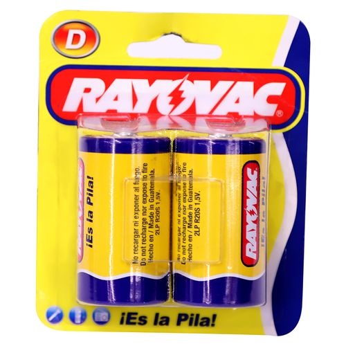 Batería Zinc Rayovac Carbon Aa 7Lpb 4U