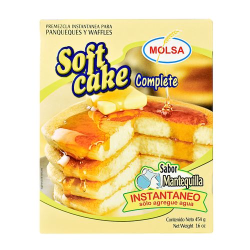 Harina Molsa Softcake Pancake Mantequilla - 454 g