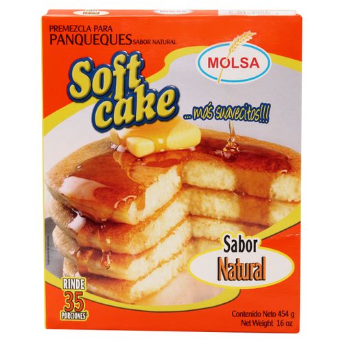 Mezcla Molsa Pancake Softcake Natural - 454 g