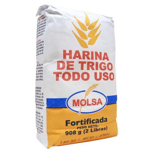 Harina Molsa De Trigo Toso Uso - 908Gr