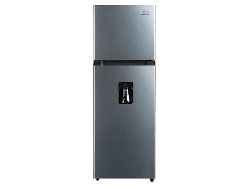 Refrigeradora-No-Frost-Oster-337-Litros-12-Pies-Cubicos-Black-Inox-2-Puertas-Luz-Led-Manija-Escondida-Dispensador-De-Agua-Bandejas-De-Vidrio-Templad-1-11903