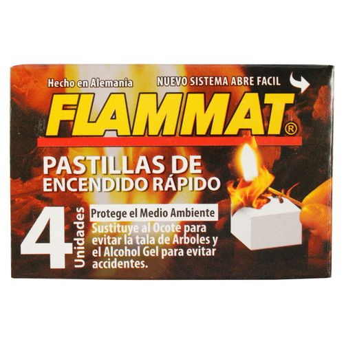 Encendedor De Leña Y Carbon Flammat 24 Unidades