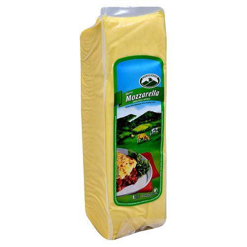 Queso Mozzarella Semimadur Monteverde - Precio Indicado Por Libra (454 G)