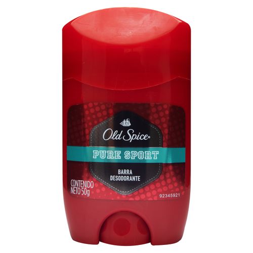 Desodorante En Barra Old Spice Pure Sport - 50Gr