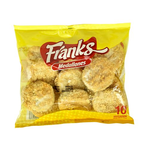 Medallones Franks  De Pollo 10 Unidades - 200 g