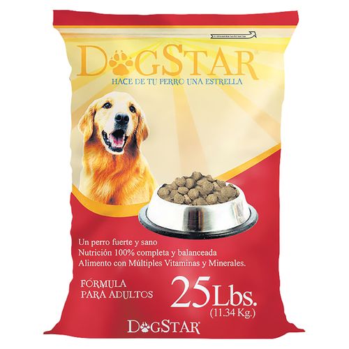 Concentrado Perro Adulto Dogstar 11.34 Kg