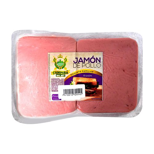 Jamón La Campiña, de Pollo Tamaño Familiar -800 g