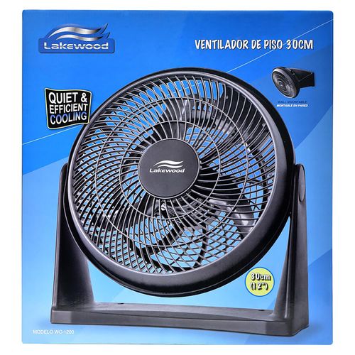 Ventilador De Piso O Mesa Lakewood Negro