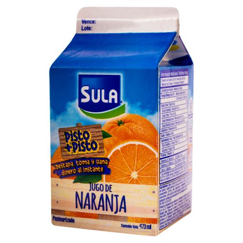 Jugo De Naranja Clasico Carton 473 ml