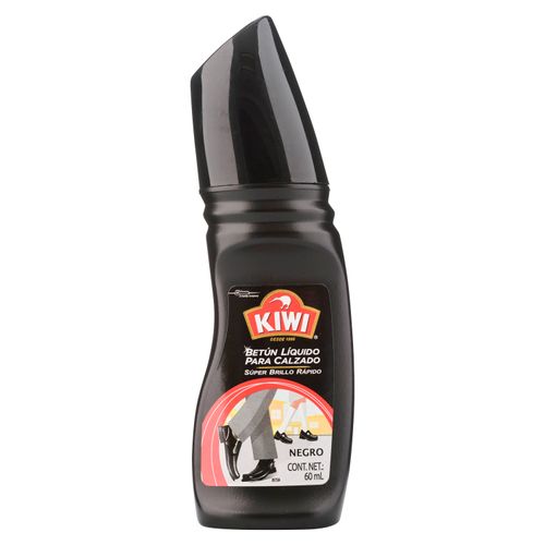 Cera Liquida Para Calzado Kiwi Negro 60 ml