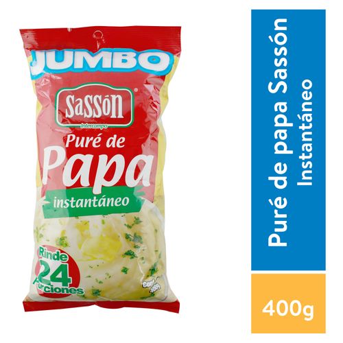 Puré De Papa Sasson En Paquete Instantaneo - 400 g