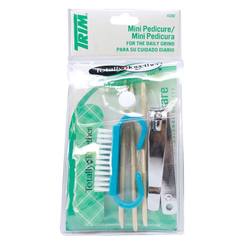 Estuche Trim Para Pies Mini Pedicura Totally Toget - 6Unidades