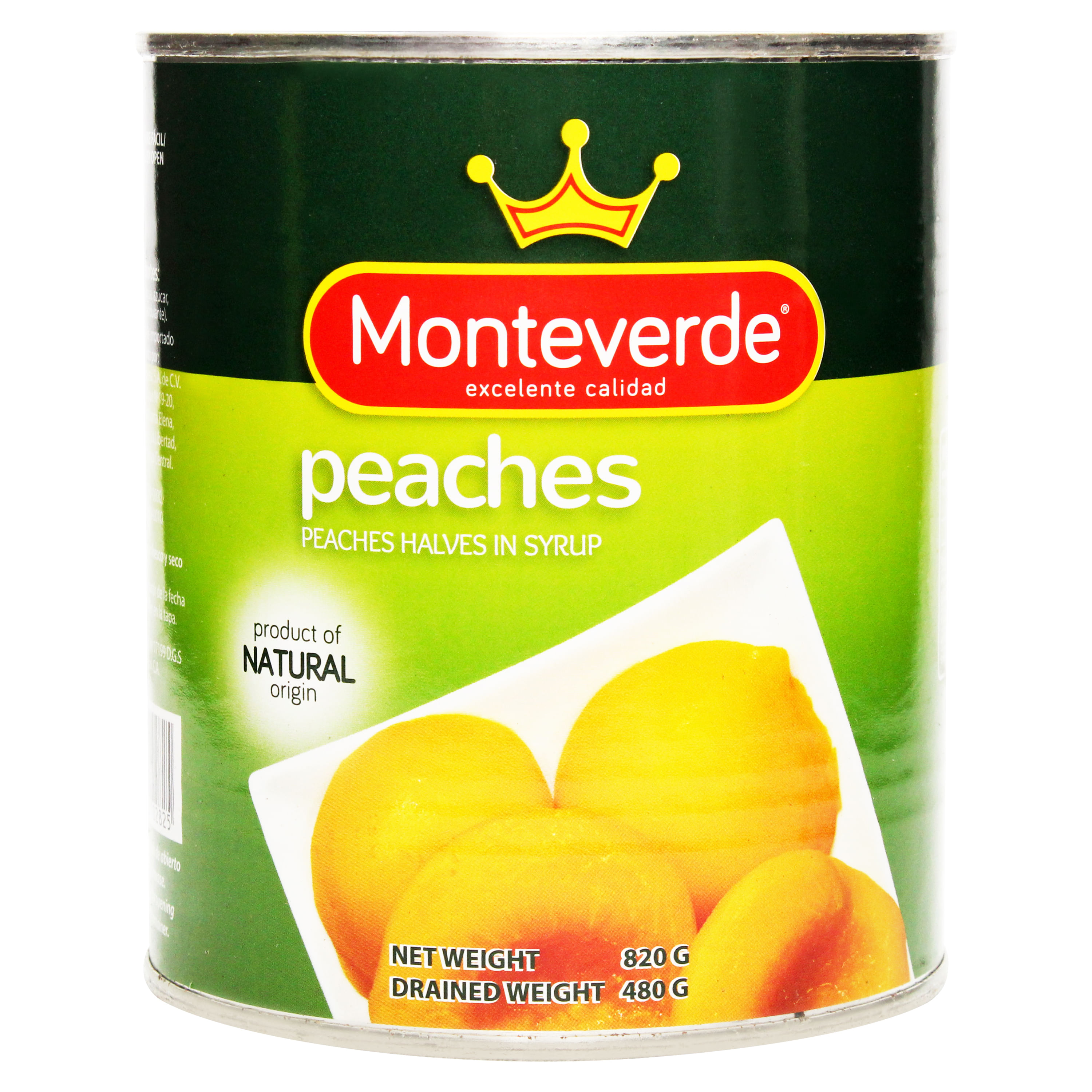 Comprar Melocotones Monteverde En Mitades - 820 g | Walmart El Salvador