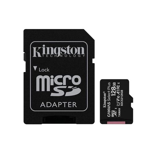 Memoria Micro Sd Kington 128 gb Adaptad