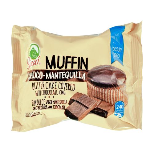 Muffin Sinai Choco-Mantequilla - 58Gr