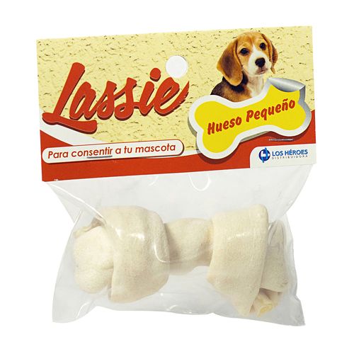Hueso Lassie Pequeño Para Perro - 1 Unidad