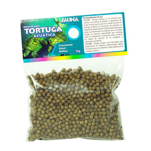 Alimento Fauna Para Tortugas Acuaticas - 55Gr