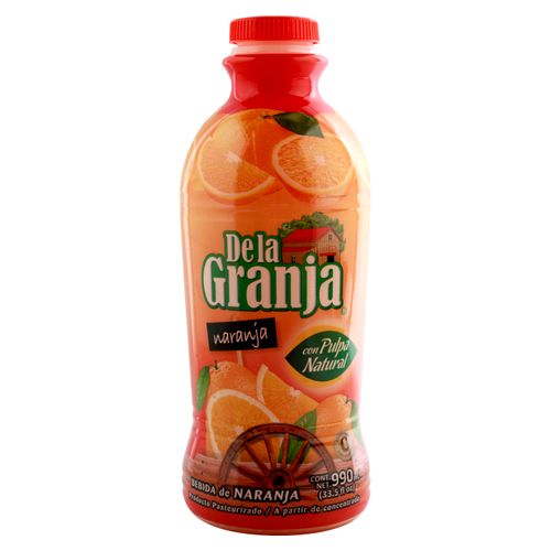 Jugo De La Granja Naranja C Pulpa 990 ml