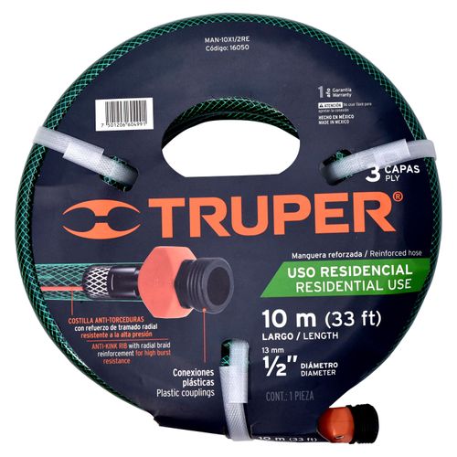 Manguera Trupper 1/2 P 10 M