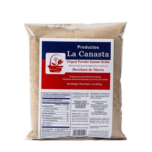 Bebida En Polvo La Canasta Horchata 454 g