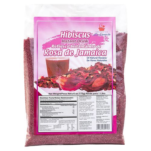 Bebida en Polvo La Canasta Rosa Jamaica - 170 g