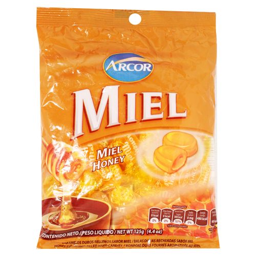 Dulces Rellenos Arcor Miel 125 g