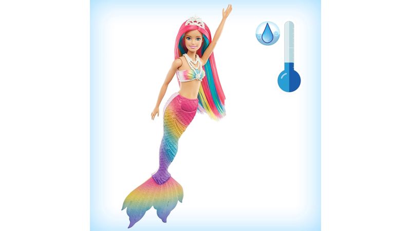 Comprar Barbie Dreamtopia Sirena Arcoiris Magico Walmart El Salvador