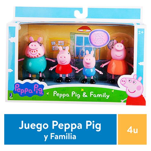 Peppa Pig Pack 4 Figuras
