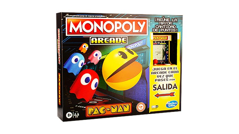 Juego de mesa monopoly pacman new arrivals