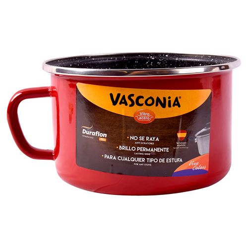 Hervidor Vasconia 16 cm Rojo - 1 unidad