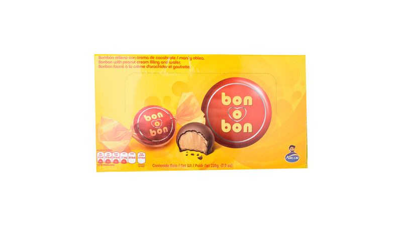 Comprar Chocolate Bon O Bon Arcor Leche 225G