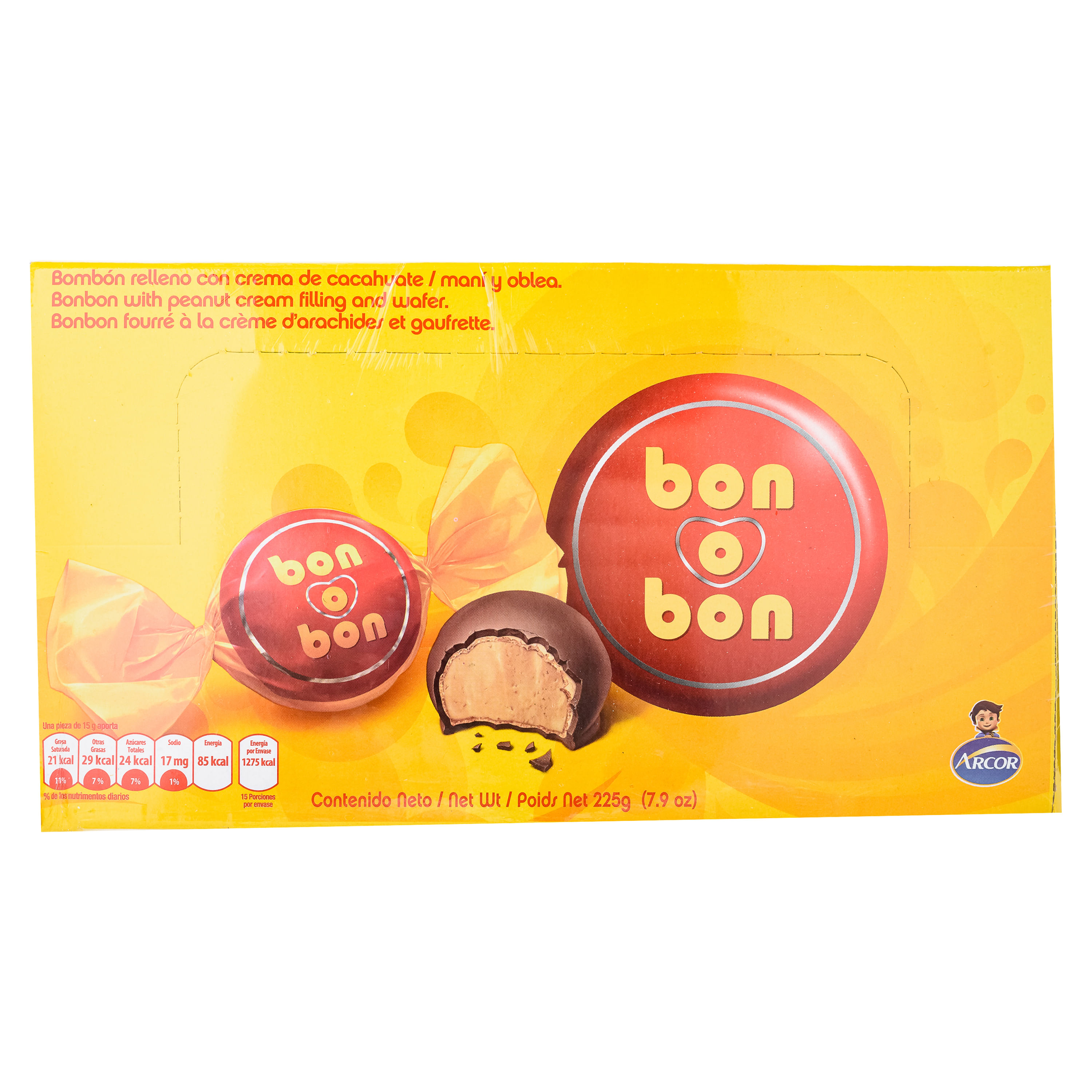 ARCOR - Bon-o-Bon Original -,Bonbons au chocolat au lait et