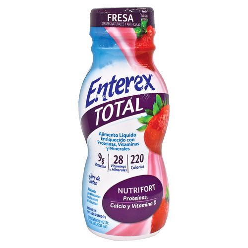 Complemento Enterex Sabor A Fresa - 237 ml