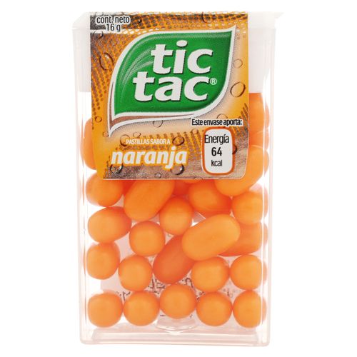 Pastilla Tic Tac Naranja 16 g