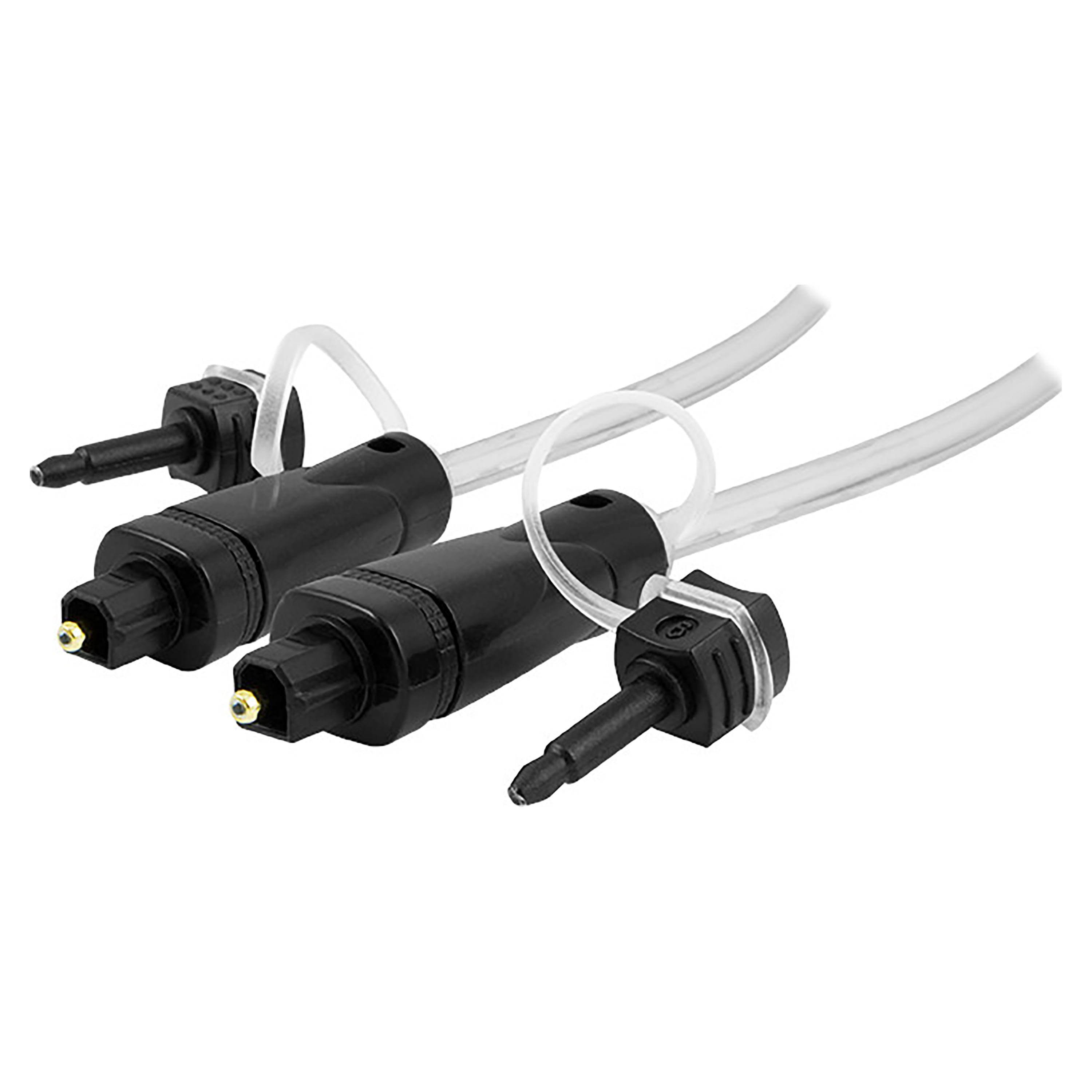 JIB Cable de audio óptico de fibra óptica boaacoustic HiFi, cable Toslink  macho a macho (S/PDIF) - 6 pies/6.6 ft
