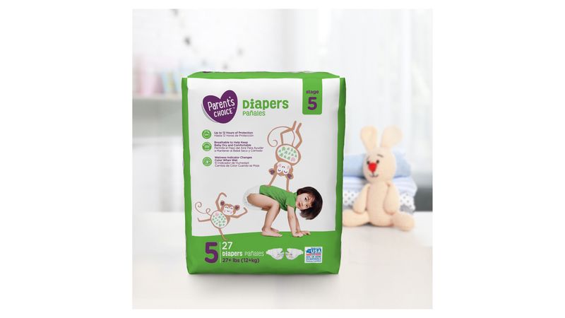 Pampers-pañal para bebé, cuidado Premium, 1 talla, 70 piezas, paquete  asequible 1 Número de pañales para bebé Productos para bebé