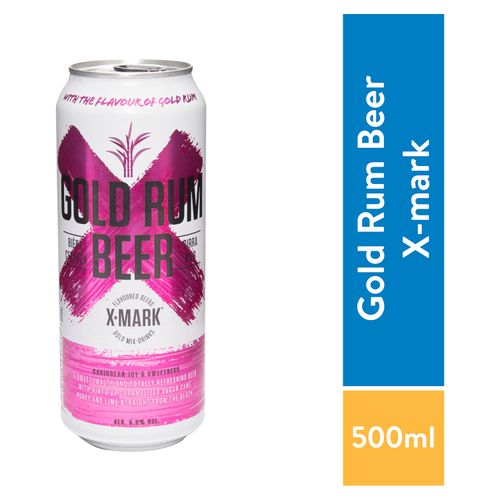Cerveza Gold Rum Xmark 500Ml